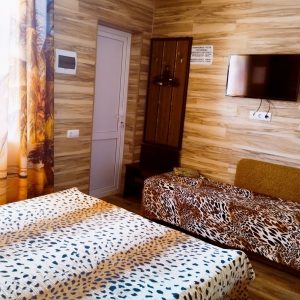 Студия с кухней, удобствами, балконом, 7 минут до моря