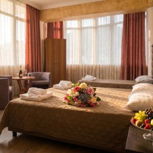 4-х местный стандарт, вид на горы